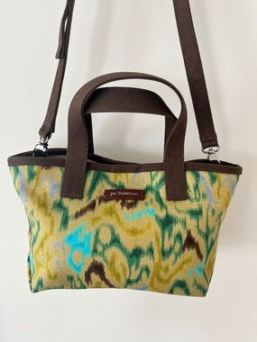Jim Thompson crossbody ikat print bag